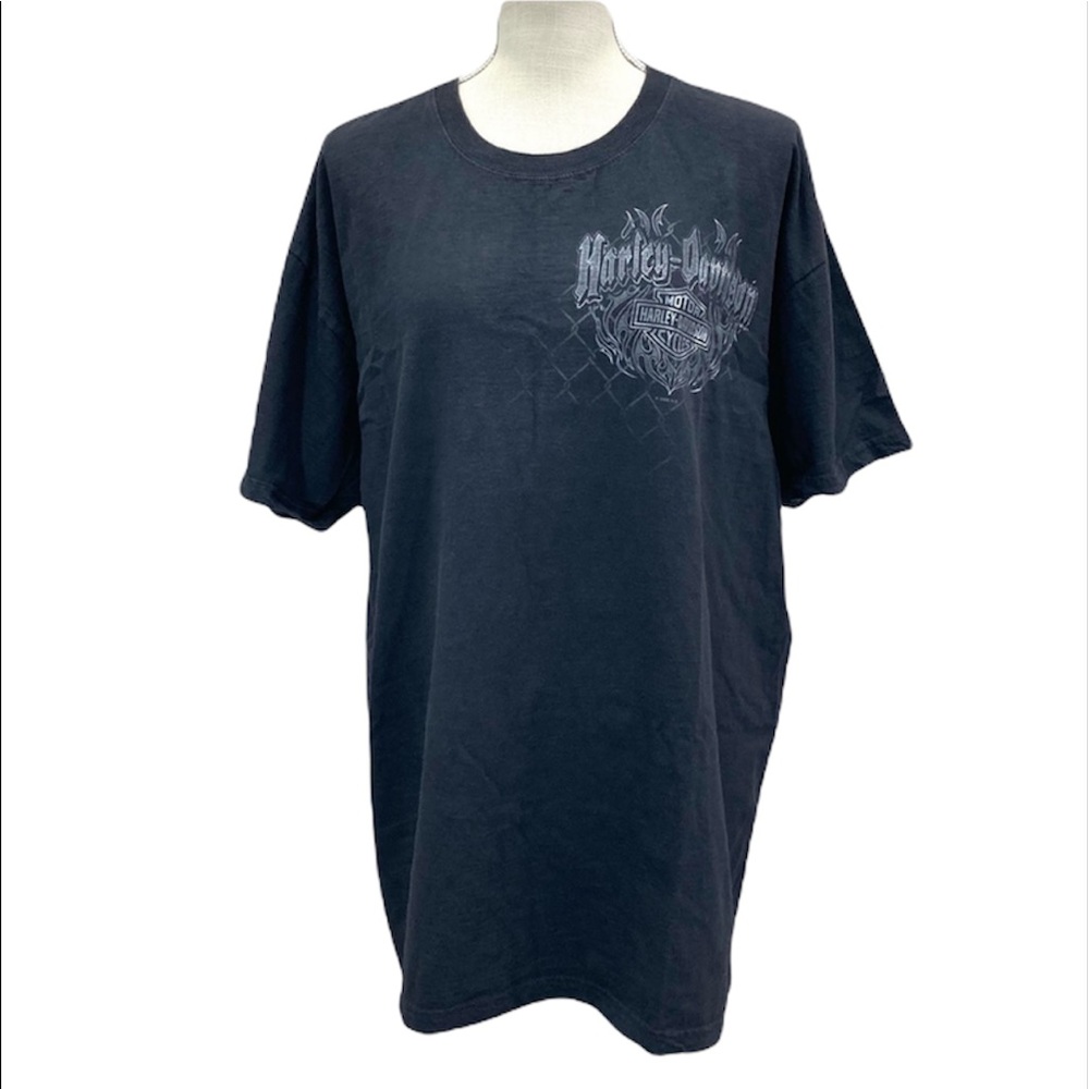 HARLEY-DAVIDSON Men’s/Unisex Black Short Sleeve Graphic Tee Shirt Size XL